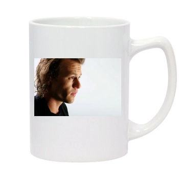 Heath Ledger 14oz White Statesman Mug