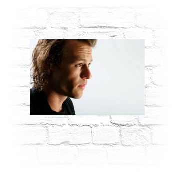 Heath Ledger Metal Wall Art