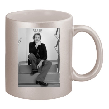 Heath Ledger 11oz Metallic Silver Mug