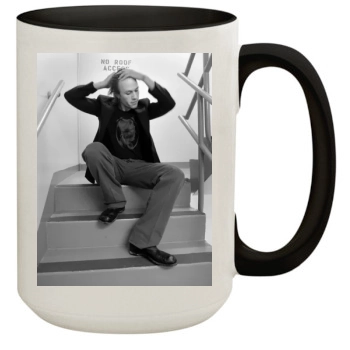 Heath Ledger 15oz Colored Inner & Handle Mug