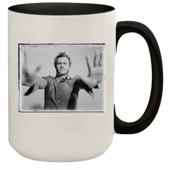 Heath Ledger 15oz Colored Inner & Handle Mug