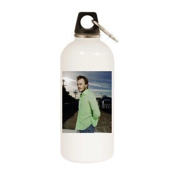 Heath Ledger White Water Bottle With Carabiner