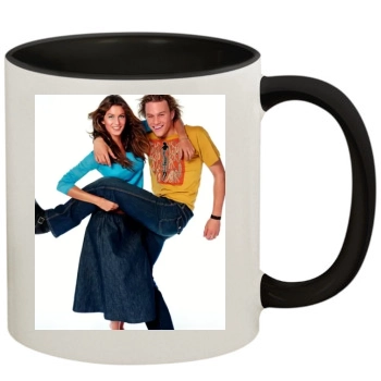 Heath Ledger 11oz Colored Inner & Handle Mug