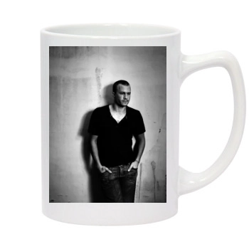 Heath Ledger 14oz White Statesman Mug