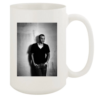 Heath Ledger 15oz White Mug