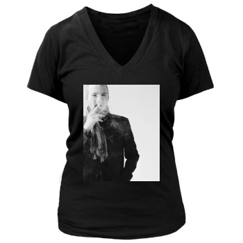 Heath Ledger Women's Deep V-Neck TShirt