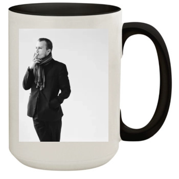 Heath Ledger 15oz Colored Inner & Handle Mug