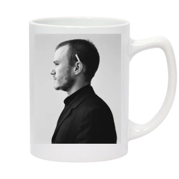 Heath Ledger 14oz White Statesman Mug