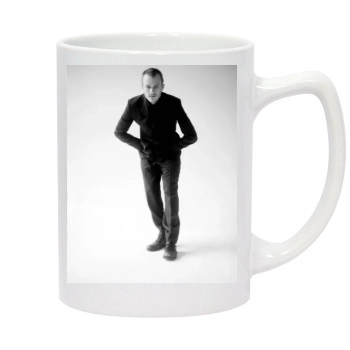 Heath Ledger 14oz White Statesman Mug