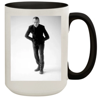 Heath Ledger 15oz Colored Inner & Handle Mug