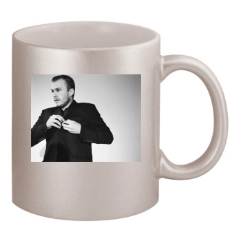 Heath Ledger 11oz Metallic Silver Mug