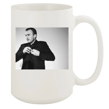 Heath Ledger 15oz White Mug