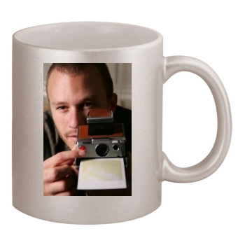 Heath Ledger 11oz Metallic Silver Mug