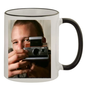 Heath Ledger 11oz Colored Rim & Handle Mug