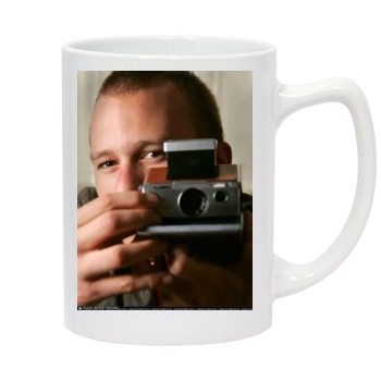 Heath Ledger 14oz White Statesman Mug