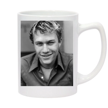 Heath Ledger 14oz White Statesman Mug