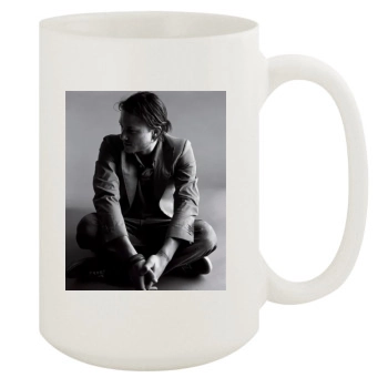 Heath Ledger 15oz White Mug