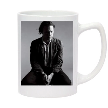 Heath Ledger 14oz White Statesman Mug