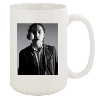 Heath Ledger 15oz White Mug