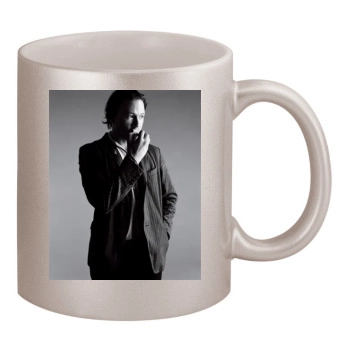 Heath Ledger 11oz Metallic Silver Mug