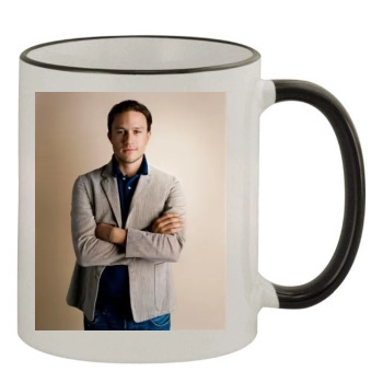 Heath Ledger 11oz Colored Rim & Handle Mug