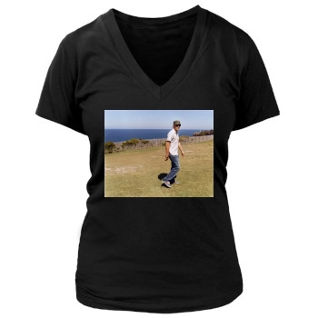 Heath Ledger Women's Deep V-Neck TShirt