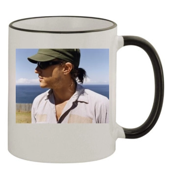 Heath Ledger 11oz Colored Rim & Handle Mug