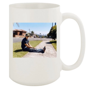 Heath Ledger 15oz White Mug