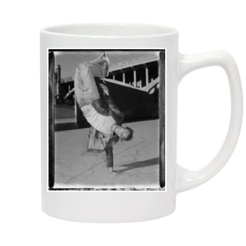 Heath Ledger 14oz White Statesman Mug