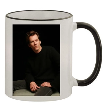 Kevin Bacon 11oz Colored Rim & Handle Mug