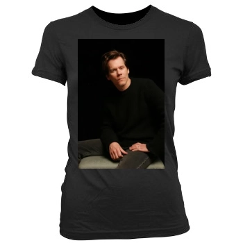 Kevin Bacon Women's Junior Cut Crewneck T-Shirt