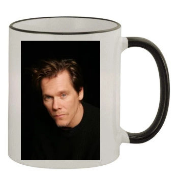 Kevin Bacon 11oz Colored Rim & Handle Mug