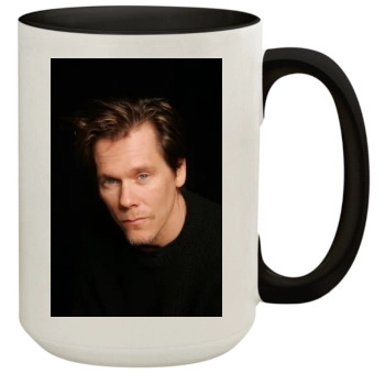 Kevin Bacon 15oz Colored Inner & Handle Mug