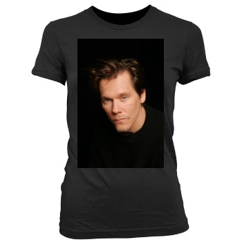 Kevin Bacon Women's Junior Cut Crewneck T-Shirt