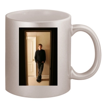 Kevin Bacon 11oz Metallic Silver Mug