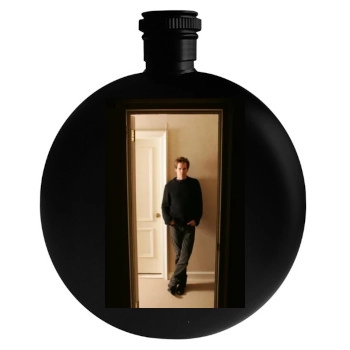 Kevin Bacon Round Flask