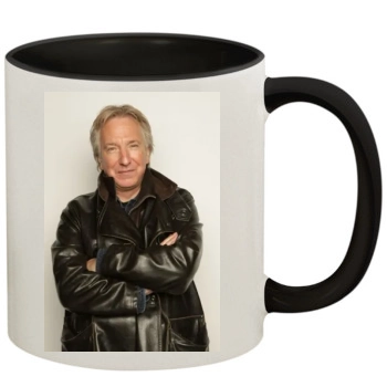 Alan Rickman 11oz Colored Inner & Handle Mug