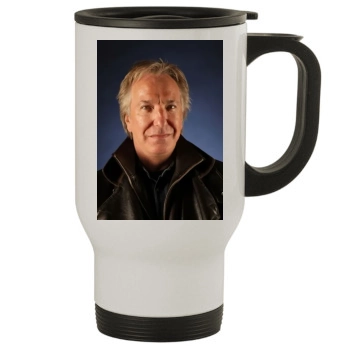 Alan Rickman Stainless Steel Travel Mug