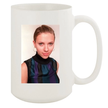 Scarlett Johansson 15oz White Mug