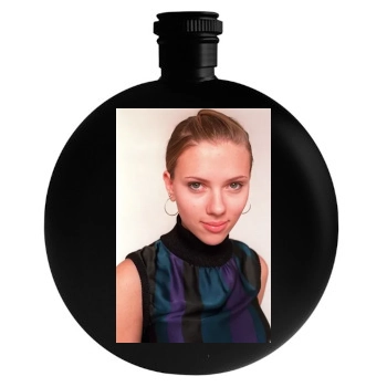 Scarlett Johansson Round Flask