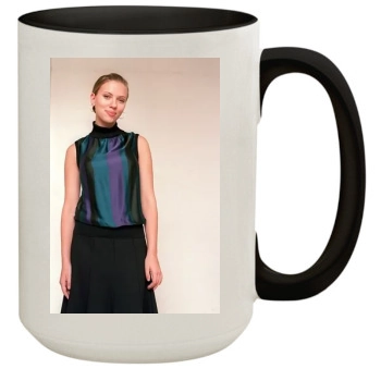 Scarlett Johansson 15oz Colored Inner & Handle Mug