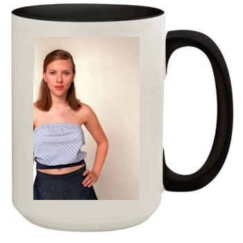 Scarlett Johansson 15oz Colored Inner & Handle Mug