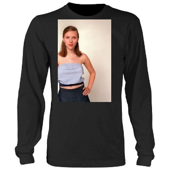 Scarlett Johansson Men's Heavy Long Sleeve TShirt