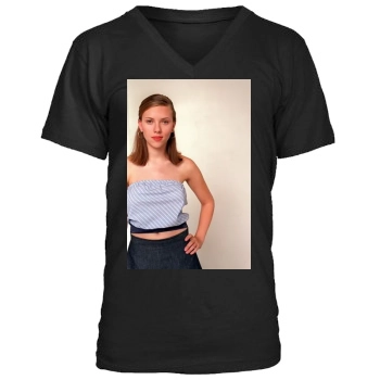 Scarlett Johansson Men's V-Neck T-Shirt