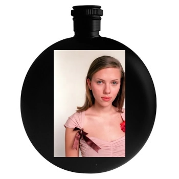 Scarlett Johansson Round Flask