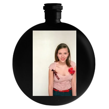 Scarlett Johansson Round Flask