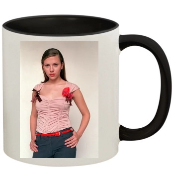 Scarlett Johansson 11oz Colored Inner & Handle Mug