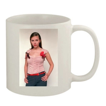 Scarlett Johansson 11oz White Mug