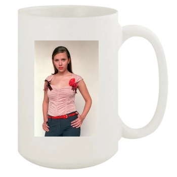 Scarlett Johansson 15oz White Mug