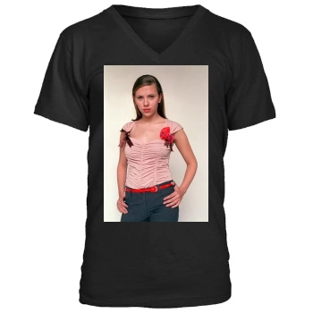 Scarlett Johansson Men's V-Neck T-Shirt